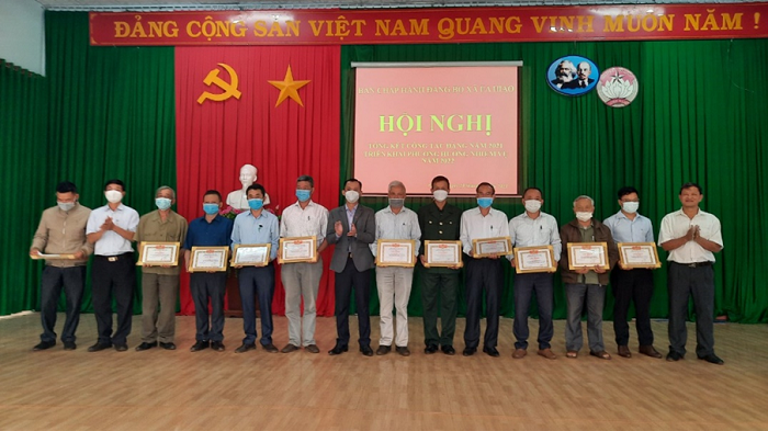 Đảng ủy xã Ea Hiao tổng kết công tác năm 2021